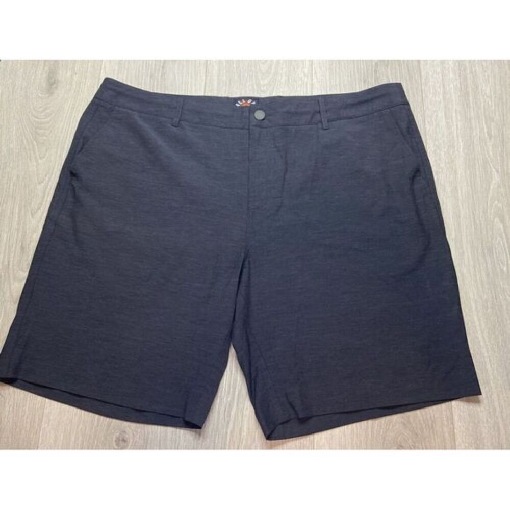 Faherty Shorts Men 42 Gray Heather All Day Chino Stretch Performance Golf Light